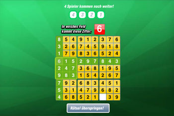 Super Sudoku spielen!