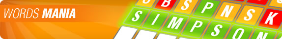Words Mania spielen!